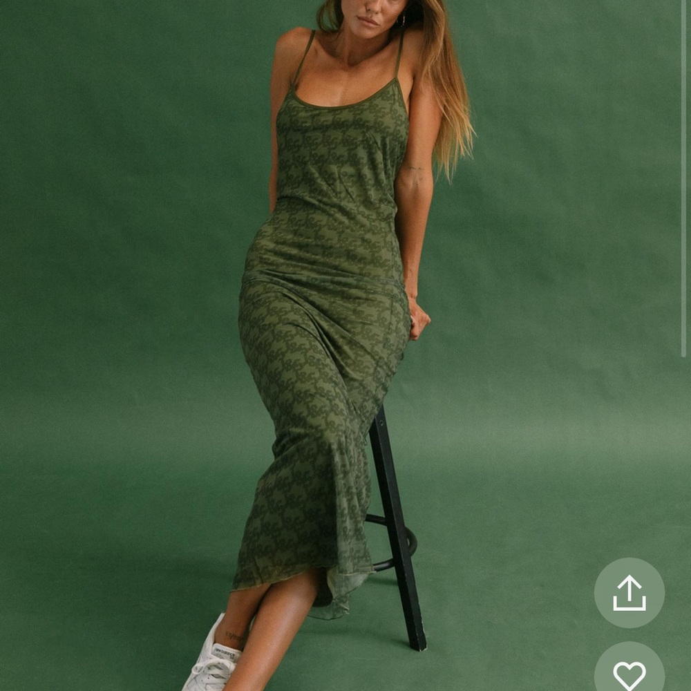 Jagger & Stone green Demi maxi dress 2